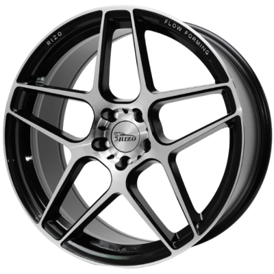 Диск Replica RS3 W8.5 R19 PCD5x108 ET35 DIA73.1 Black Polished
