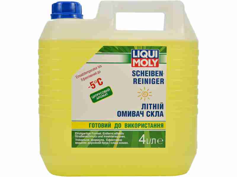 Омивач скла літній LIQUI MOLY SCHEIBEN-REINIGER Citrus -5°C 36002 4л