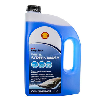 Омыватель стекла зимний SHELL Winter Screenwash -55°C Концетрат 4л (AS11A)