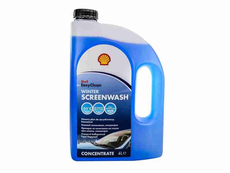 Омивач скла зимовий SHELL Winter Screenwash -55°C Концетрат 4л (AS11A)