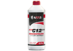 Антифриз AXXIS RED концентрат G12+ -80 °C 1.5 л (AX-2085)