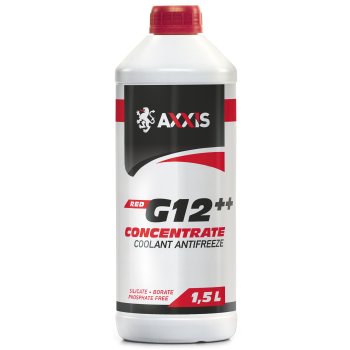 Антифриз AXXIS RED концентрат G12+ -80 °C 1.5 л (AX-2085)