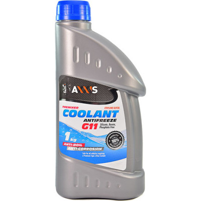 Антифриз AXXIS BLUE G11 Сoolant (синій) 1 кг (AX-2010)