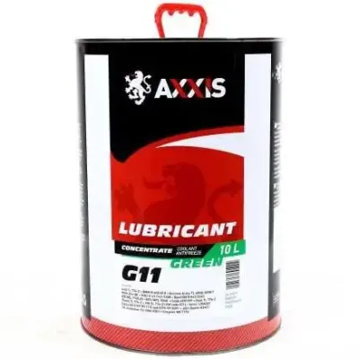 Антифриз AXXIS GREEN G11 Сoolant (зеленый) 10л (AX-1016)
