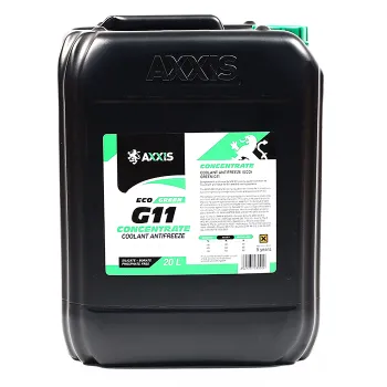 Антифриз AXXIS ECO-80C GREEN G11 концентрат 20 кг (AX-P999-G11Gr ECO 20)