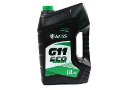 Антифриз AXXIS ECO-80C GREEN G11 концентрат 10 кг (AX-P999-G11Gr ECO10)