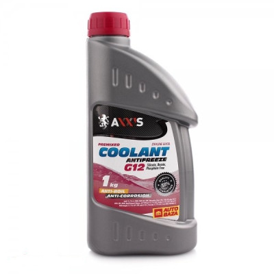 Антифриз AXXIS RED G12 Сoolant (червоний) 1кг (AX-2001)