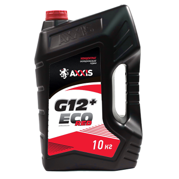 Антифриз AXXIS ECO-80C RED G12 концентрат 10кг (AX-P999-G12R ECO10)