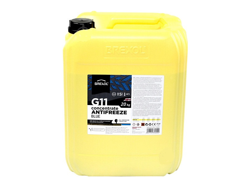 Антифриз BREXOL BLUE Concentrate G11 (-80 С) 20kg (antf-034)