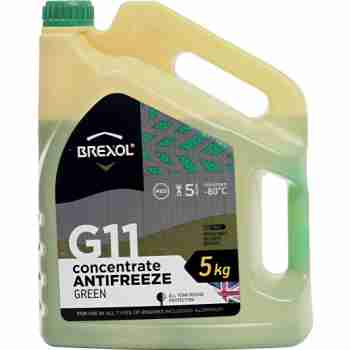 Антифриз BREXOL GREEN Concentrate G11 (-80 С) 5kg (antf-030)