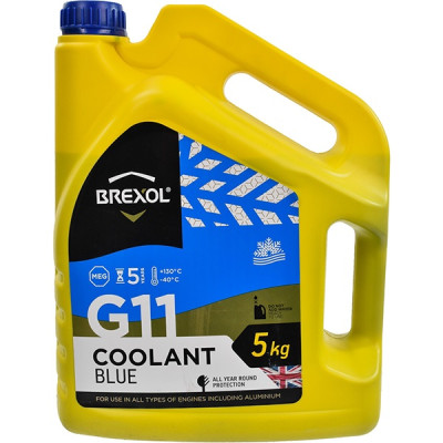 Антифриз BREXOL BLUE G11 Antifreeze (синий) 5kg (antf-021)