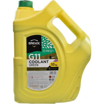 Антифриз BREXOL GREEN G11 Antifreeze (зелений) 10kg (antf-016)