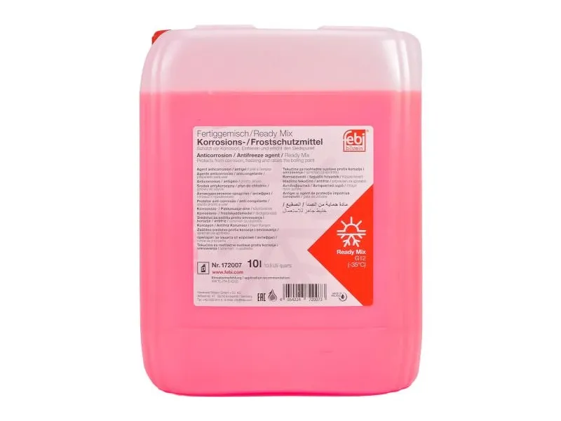Антифриз FEBI BILSTEIN Ready Mix красный -35C G12 10л (172007)