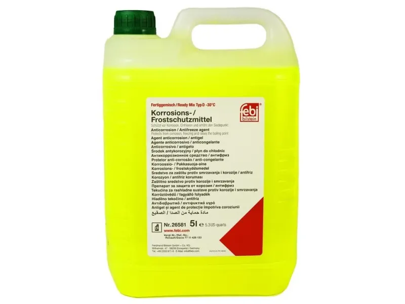 Антифриз FEBI BILSTEIN Ready жовто-зелений 5л (26581)