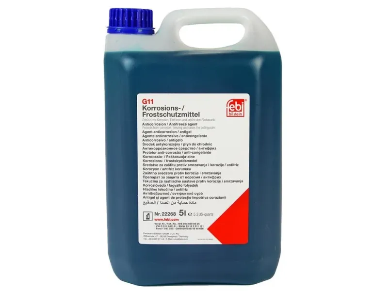 Антифриз FEBI BILSTEIN синий концентрат G11 5л (22268)
