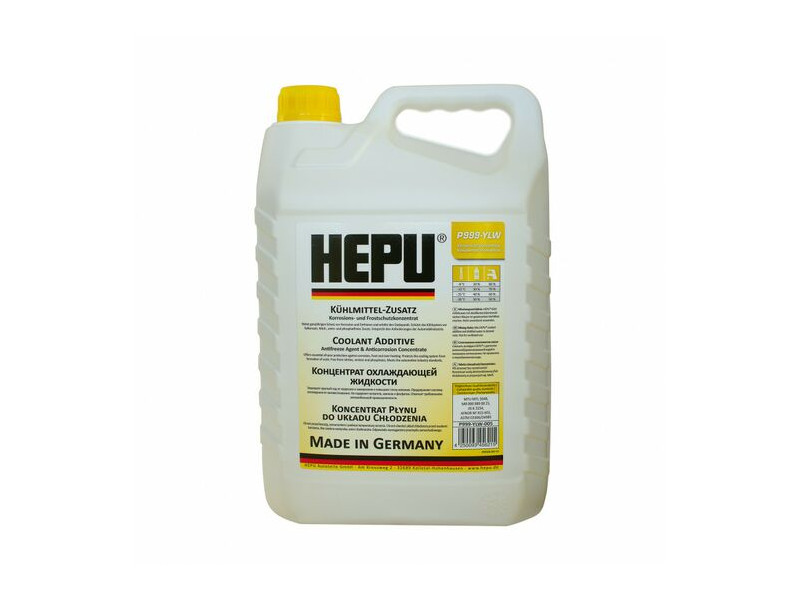 Антифриз Hepu YELLOW G11 концентрат 5л (P999-YLW-005)