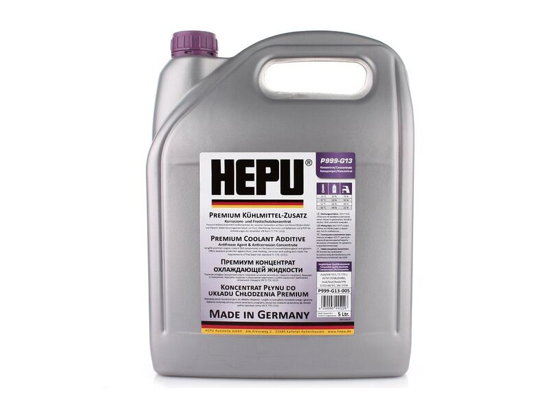 Антифриз Hepu G13 VIOLET-PURPLE концентрат 5л (P999-G13-005)