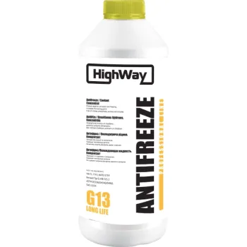 Антифриз HIGHWAY ANTIFREEZE G13 концентрат жовтий 1.5л (10025)