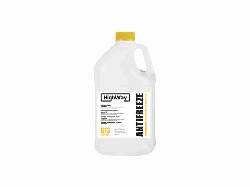 Антифриз HIGHWAY ANTIFREEZE G13 концентрат жовтий 3.78л (10111)