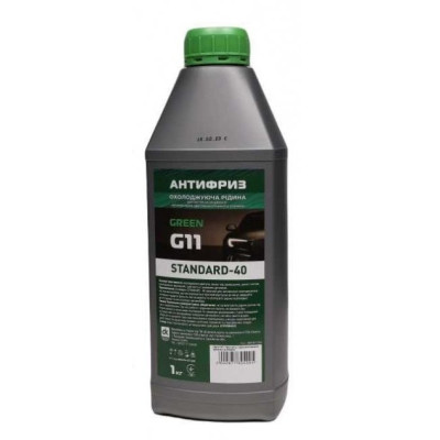 Антифриз Дорожная Карта G11 Green Standard-40 LONG LIFE 0.9кг (4802877304)