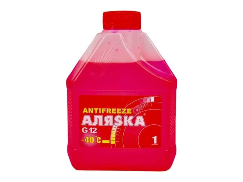 Антифриз АЛЯSКА ANTIFREEZE-40 (красный) 1л/0.98кг (5524)