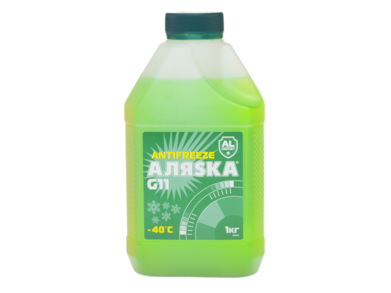 Антифриз АЛЯSКА ANTIFREEZE-40 (зеленый) 1л/0.98кг (5063)