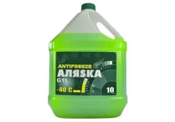 Антифриз АЛЯSКА ANTIFREEZE-40 (зеленый) 10л/9.83кг (5523)