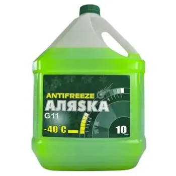 Антифриз АЛЯSКА ANTIFREEZE-40 (зеленый) 10л/9.83кг (5523)