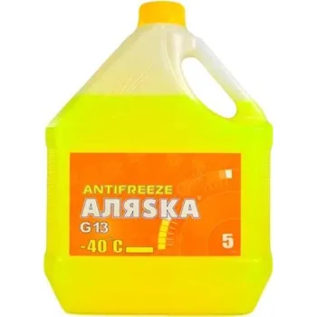 Антифриз АЛЯSКА ANTIFREEZE-40 (жовтий) 5л/4.9 кг (5370)