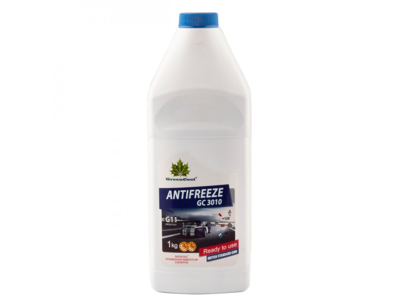 Антифриз GreenCool GС3010 G11 синій 1кг (48021131516)