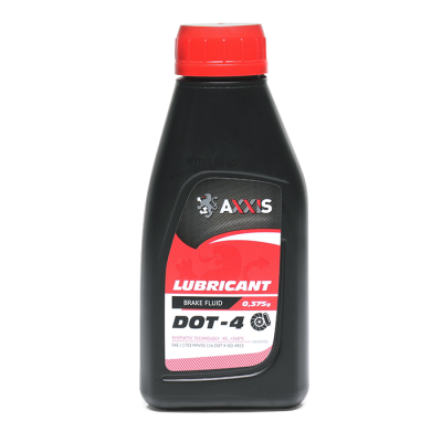 Тормозная жидкость AXXIS DOT4 350ml / 375г (AX-26461.0.375)