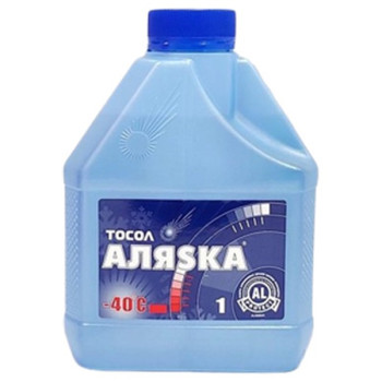 Тосол АЛЯSКА А-40 синий 1л/0.98кг (5069)