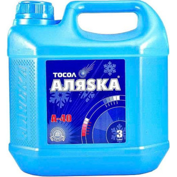 Тосол АЛЯSКА А-40 синий 3кг (9001)