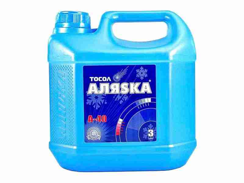 Тосол АЛЯSКА А-40 синій 3кг (9001)