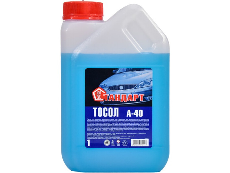 Тосол Стандарт ГОСТ А-40 0.9 кг (5044)