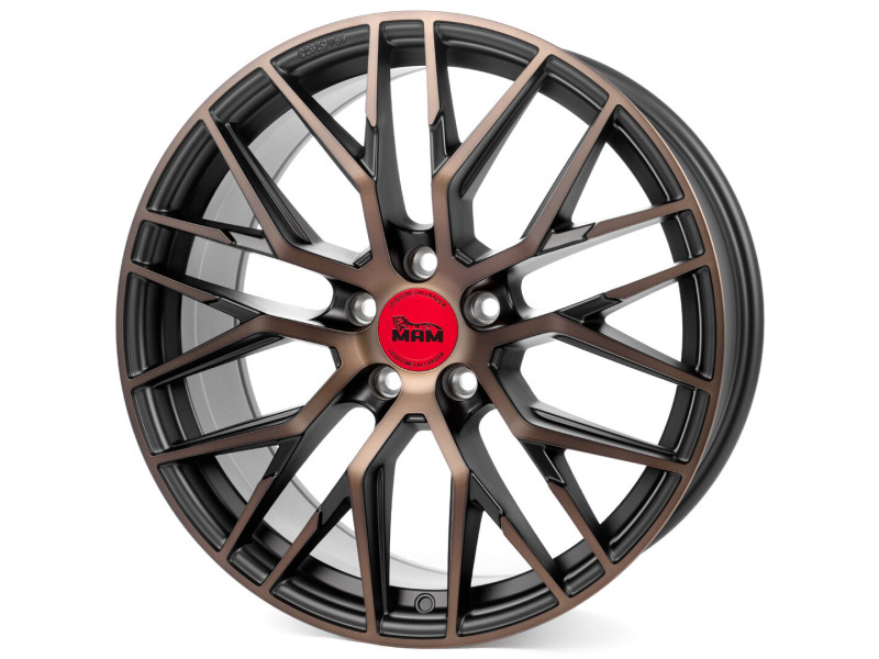 Диск MAM RS4 Black Edition R20 W8.5 PCD5x112 ET45 DIA72.6