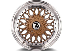 Диск Seventy9 SV-E Bronze Lip Polished R15 W7.0 PCD4x100 ET30 DIA67.1