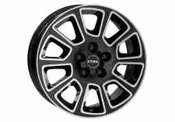 Диск Rial Transporter 2 Diamond Black Front Polished R16 W6.5 PCD5x120 ET52 DIA65.1