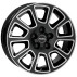 Диск Rial Transporter 2 Diamond Black Front Polished R16 W6.5 PCD5x112 ET48 DIA57.1