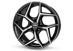 Диск Rial Salento diamond black front polished R19 W8.0 PCD5x114.3 ET40 DIA70.0