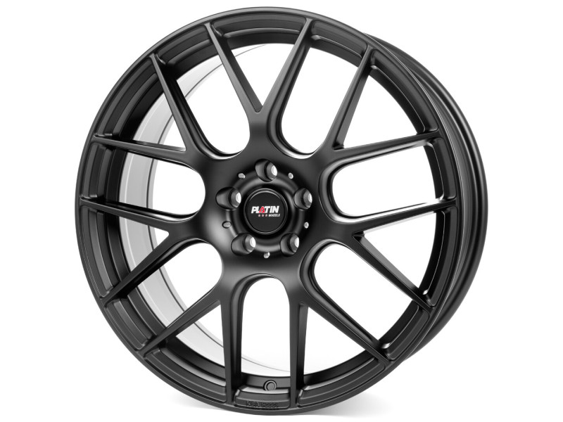 Диск Platin P91 Black Flat R20 W8.0 PCD5x112 ET39 DIA66.6