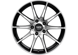 Диск Platin P113 Black Front Polished R20 W9.0 PCD5x114.3 ET40 DIA72.6