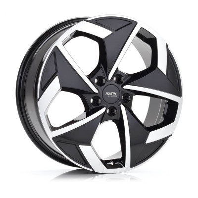 Диск Platin P104 Black Front Polished R18 W7.0 PCD5x108 ET50 DIA63.4