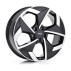 Диск Platin P104 Black Front Polished R18 W7.0 PCD5x108 ET50 DIA63.4