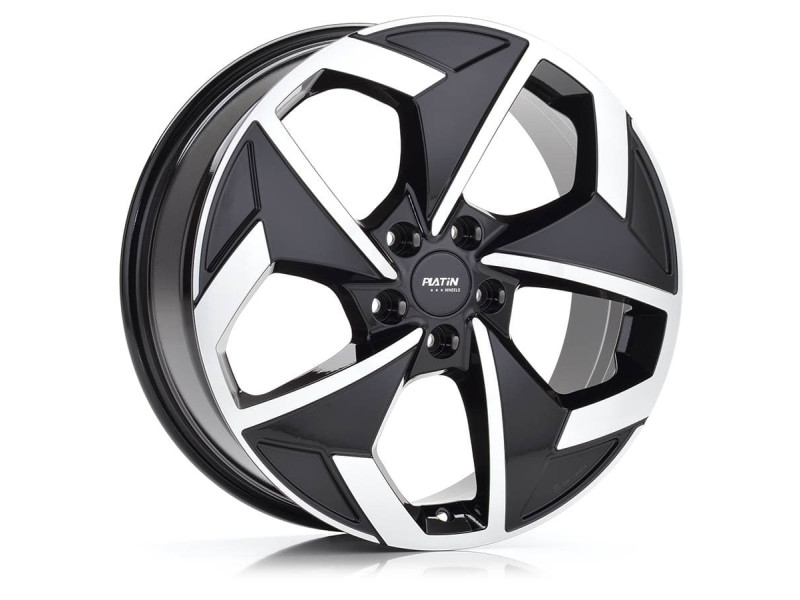 Диск Platin P104 Black Front Polished R18 W7.0 PCD5x108 ET50 DIA63.4