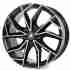 Диск Alutec ADX.02 Diamond Black Front Polished R18 W7.5 PCD5x100 ET46 DIA57.1