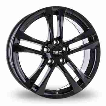 Диск Tec Speedwheels AS4 Black Glossy R17 W7.5 PCD5x108 ET45 DIA72.5