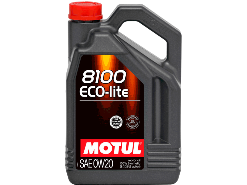 Масло  Motul 8100 Eco-Lite 0W-20 5л (841151)