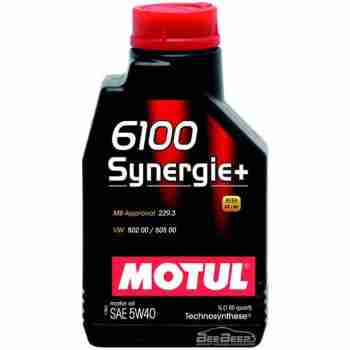 Масло  Motul 6100 Synergie+ SAE 5W-40 1л (838411)