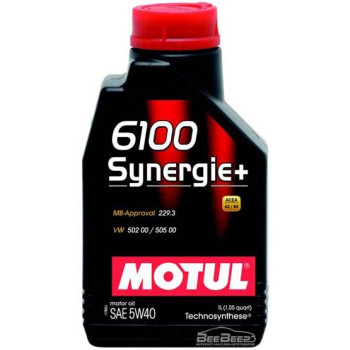 Олива Motul 6100 Synergie+ SAE 5W-40 1л (838411)
